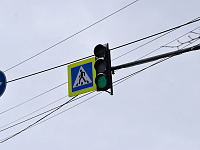 В Твери продолжаются работы по установке новых светофоров 